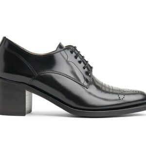 Elegant Black Women's Oxford Shoes